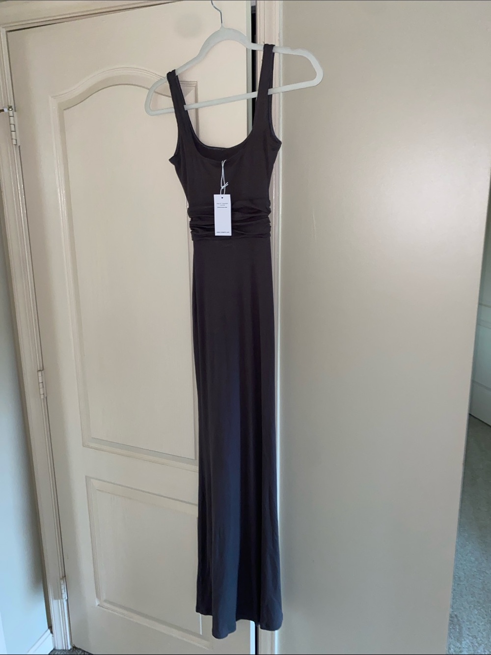 Riot Swim Roxi Ruched Tank
Dress Ribbed Ash Size XS - Picture 2 of 3